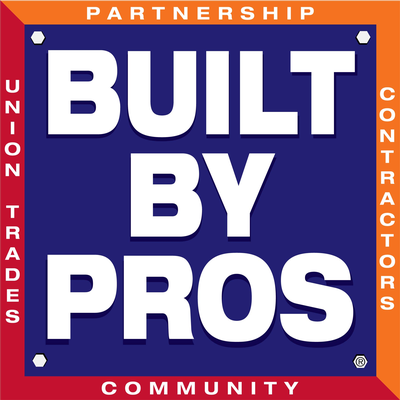 Logo for sponsor Built By Pros